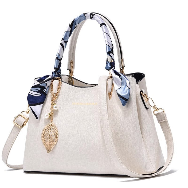 Elegant Leather Tote Handbag